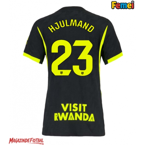 Atletico Madrid Morten Hjulmand #23 Tricou Fotbal Replică 2026-27 Femei Deplasare Atletico Madrid Morten Hjulmand #23 Tricou Fotbal Replică 2026-27 Femei Deplasare